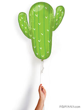 Cute Cactus 31" Mylar Balloon